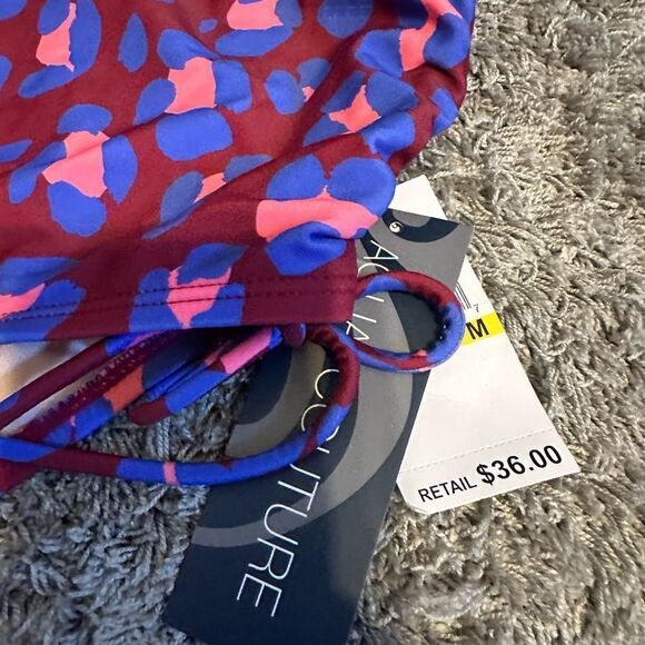 Women's Leopard Print High Waisted Bikini Set NWT Size Medium - Picture 9 of 11